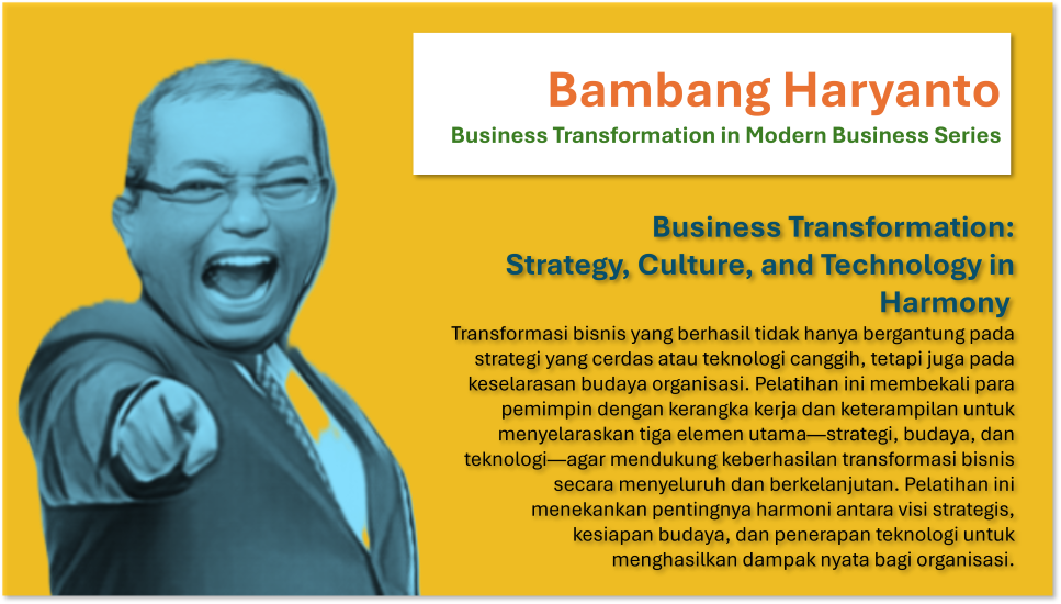 Business Transformation: Strategy, Culture, and Technology in Harmony