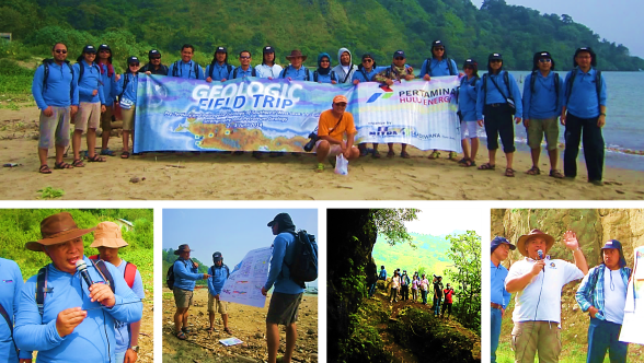 Gladiwana Menjadi EO Geologic Field Trip PT Pertamina Hulu Energi, Menyusuri Ciletuh Hingga Citatah