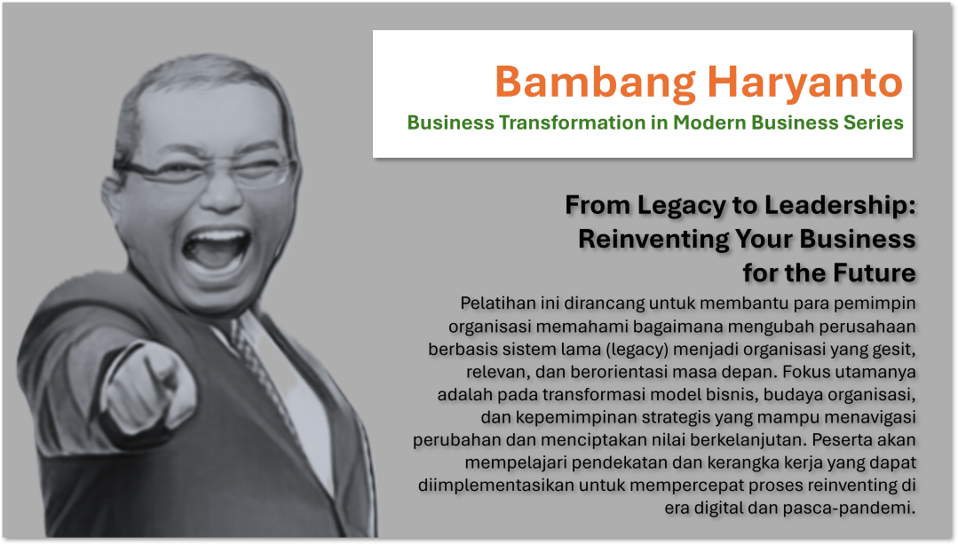 From Legacy to Leadership: Reinventing Your Business for the Future