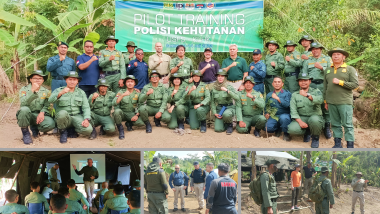 Gladiwana Dipercaya Menangani Pilot Training Polisi Kehutanan USFS & KLHK di Sentul, Bogor