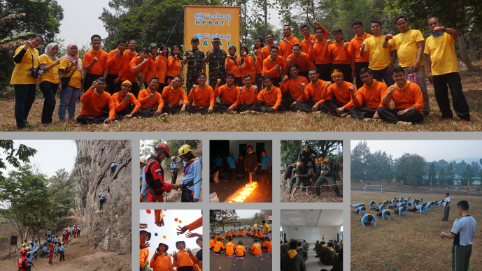 Gladiwana Kembali Gelar Military Outbound untuk Karyawan WIKA Gedung di Pusdikif