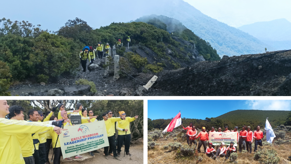 Gladiwana Laksanakan Eagle Warrior Leadership Program Waskita Karya di Gunung Gede