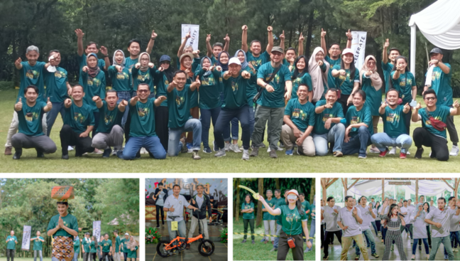 Gladiwana Menjadi EO Kegiatan Outing untuk Perusahaan Tambang Batu Bara PT Bhumi Rantau Energi