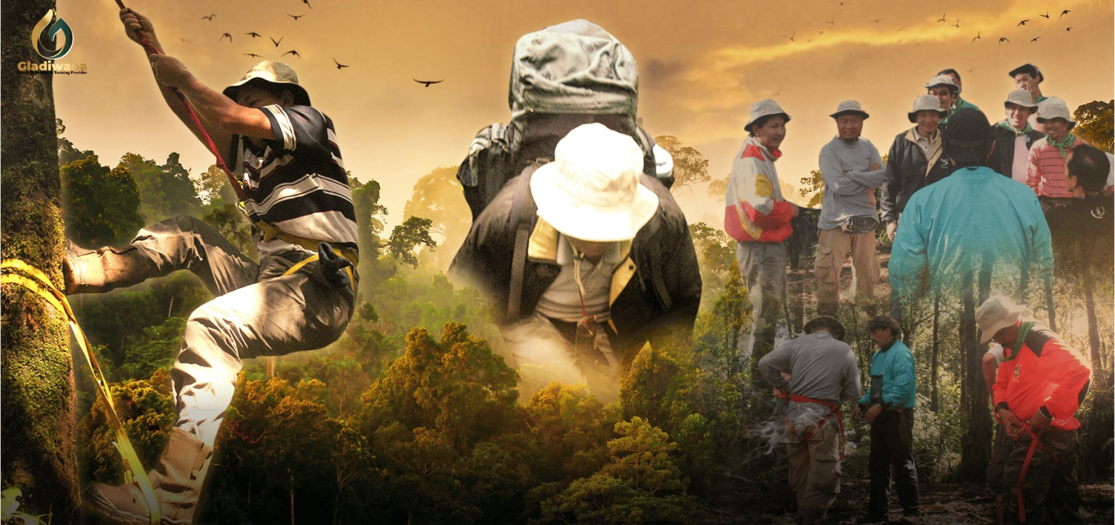 Gladiwana Sukses Gelar Jungle Survival Training untuk PT CNOOC di Situ Lembang