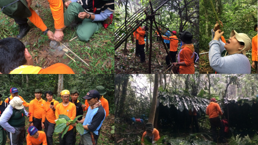 Gladiwana Sukses Gelar Jungle Survival Training untuk Yayasan Puter di Gunung Salak