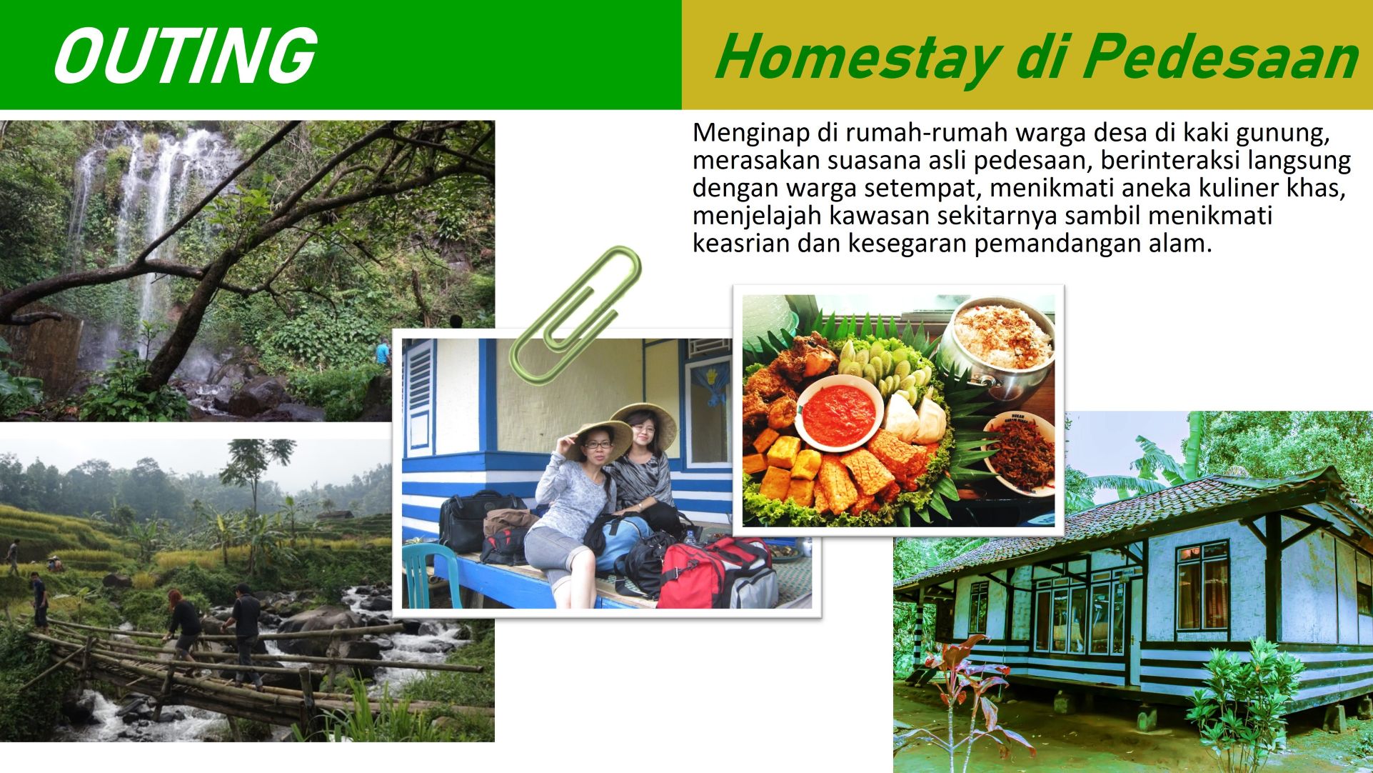 Homestay di Kawasan Pedesaan