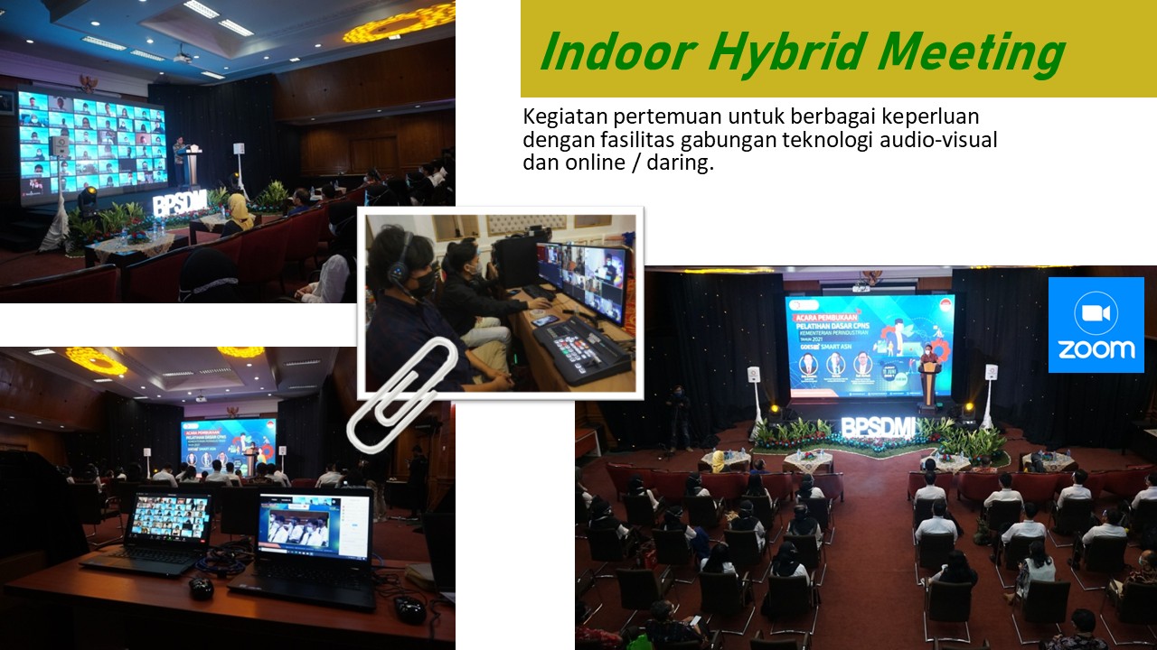 Indoor Hybrid Meeting