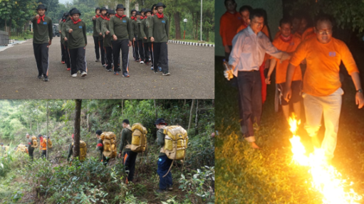 Pelatihan WIKA Ciberti: Kombinasi Military Outbound dan Jungle Training