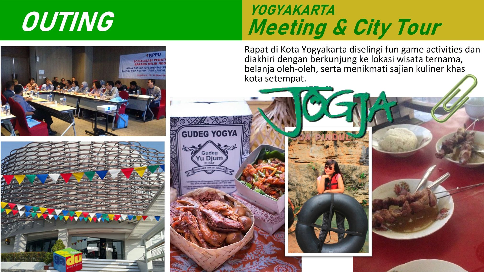 YOGYA - Meeting & City Tour